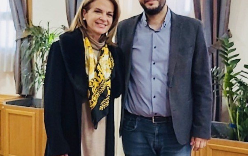 Στο δημαρχείο Καλαμαριάς η Πέγκυ Σταθακοπούλου