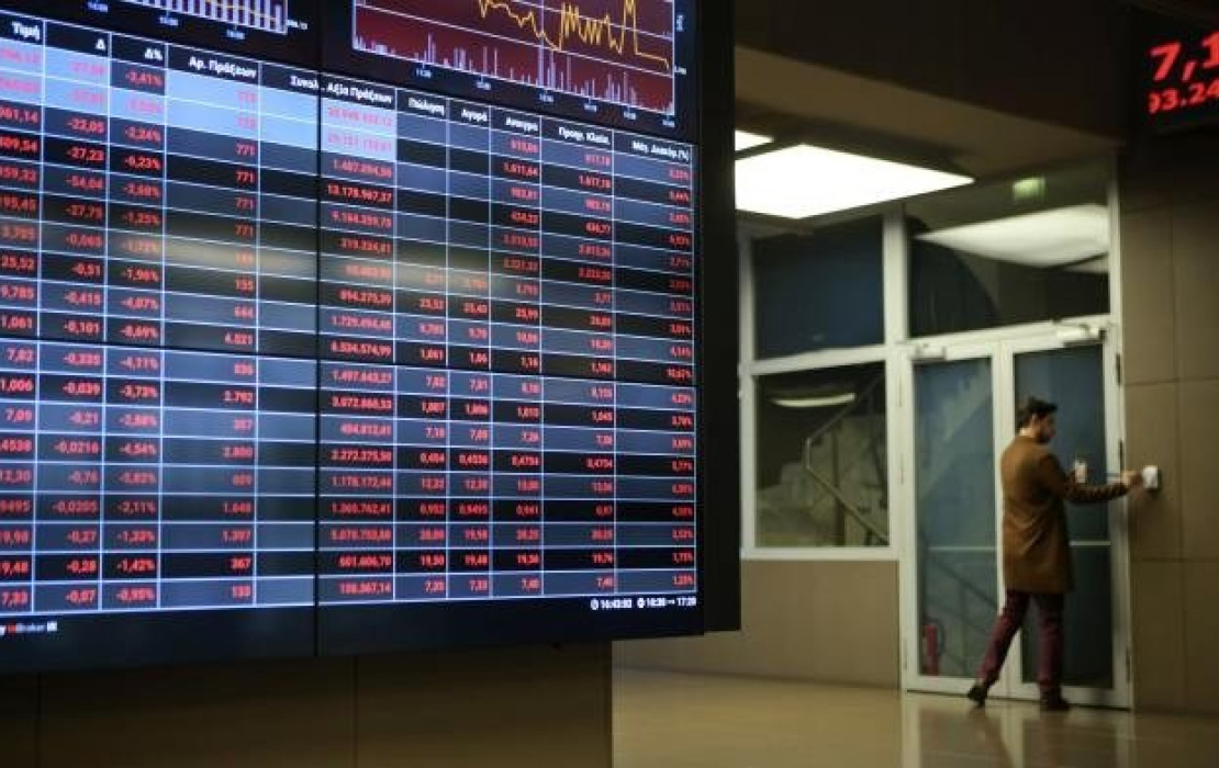 Χρηματιστήριο: Βουτιά 2,82%, για τον γενικό δείκτη