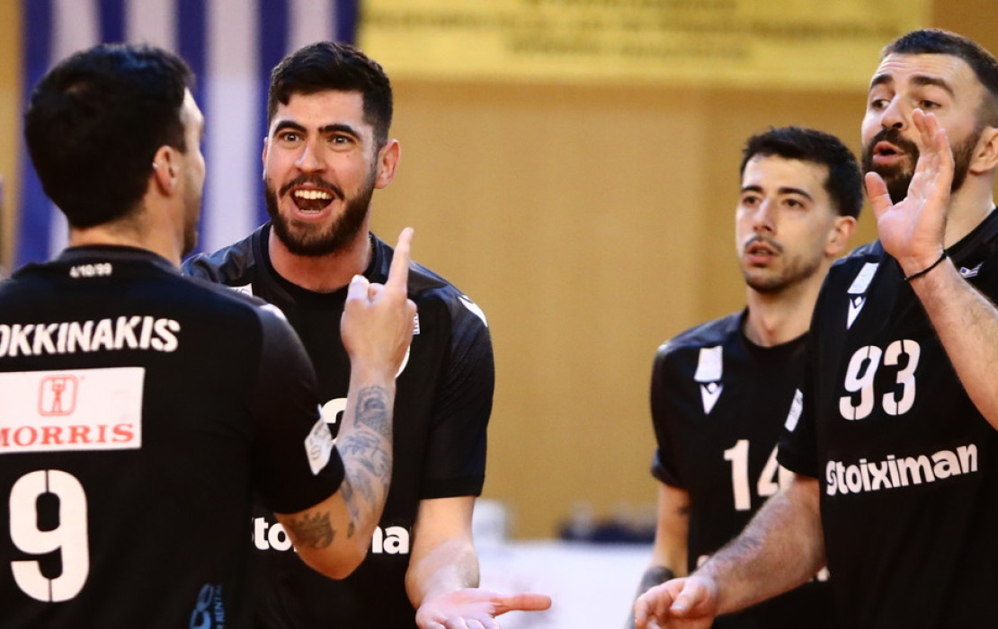 Βόλεϊ: Έκανε το καθήκον του ο ΠΑΟΚ (βίντεο)