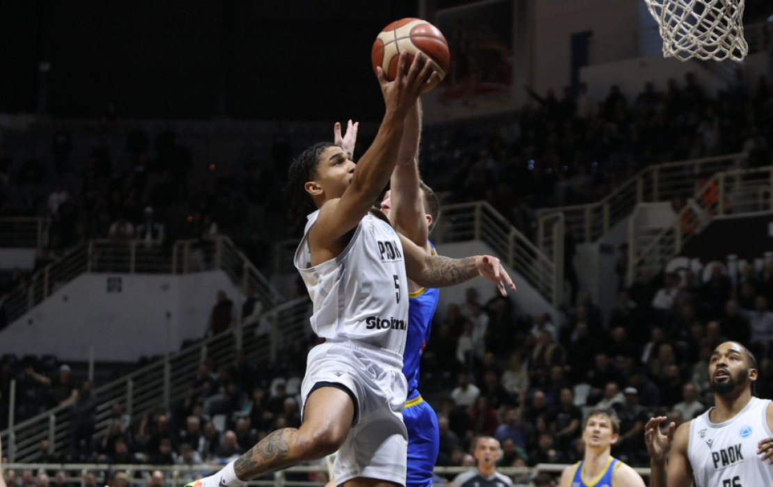 Μπάσκετ: Βήμα πρόκρισης στα ημιτελικά του Europe Cup ο ΠΑΟΚ με μαγικό Ταϊρί (βίντεο)