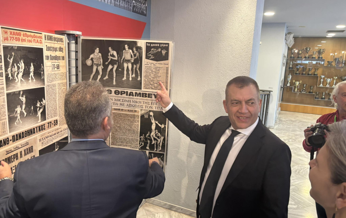 Επίσκεψη του Γιάννη Βρούτση στις εγκαταστάσεις της ΧΑΝΘ