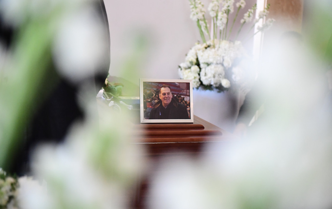 Το «ύστατο χαίρε» στον θρυλικό Βασίλη Γκούμα