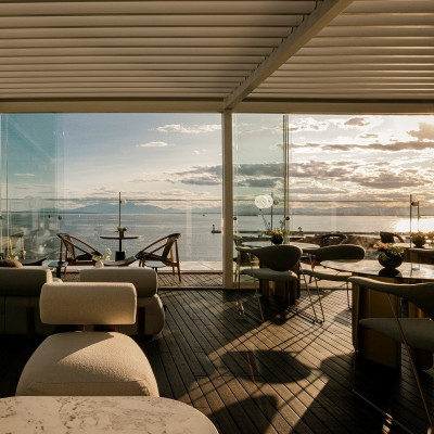 OΝ Rooftop: Πανοραμική θέα στο Θερμαϊκό Κόλπο και τη Θεσσαλονίκη, από τον όγδοο όροφο του ξενοδοχείου “OΝ Residence”