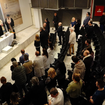 Ο Μητροπολίτης Φιλόθεος στην Οδοντιατρική του ΑΠΘ