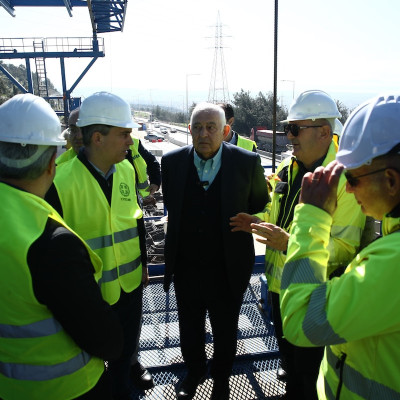 Θεσσαλονίκη: «Ανεβάζει ρυθμούς» το flyover - Σε 15 μέρες η σκυροδέτηση με το μπλε καλούπι