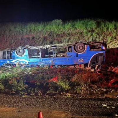 Τραγωδία στη Βραζιλία: Έξι νεκροί και δεκάδες τραυματίες από ανατροπή λεωφορείου