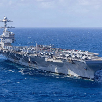 ΗΠΑ: Φωτιά στο αεροπλανοφόρο USS Gerald Ford - Δύο ναύτες τραυματίστηκαν
