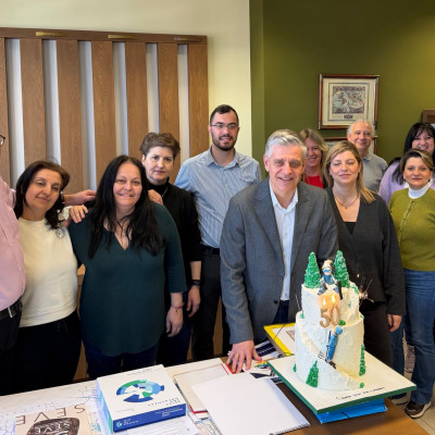 Η... χιονοδρομική τούρτα έκπληξη