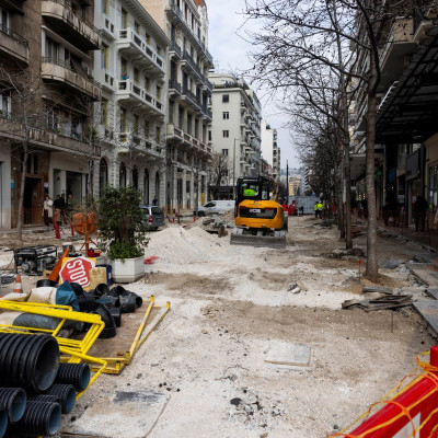 Αγίας Σοφίας: Ολοκληρώθηκαν οι εργασίες για τους αγωγούς - Ξεκινάει το στρώσιμο του δαπέδου