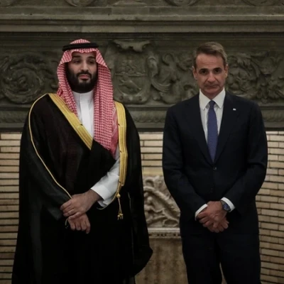 Τηλεφωνική επικοινωνία Μητσοτάκη με τον διάδοχο της Σαουδικής Αραβίας